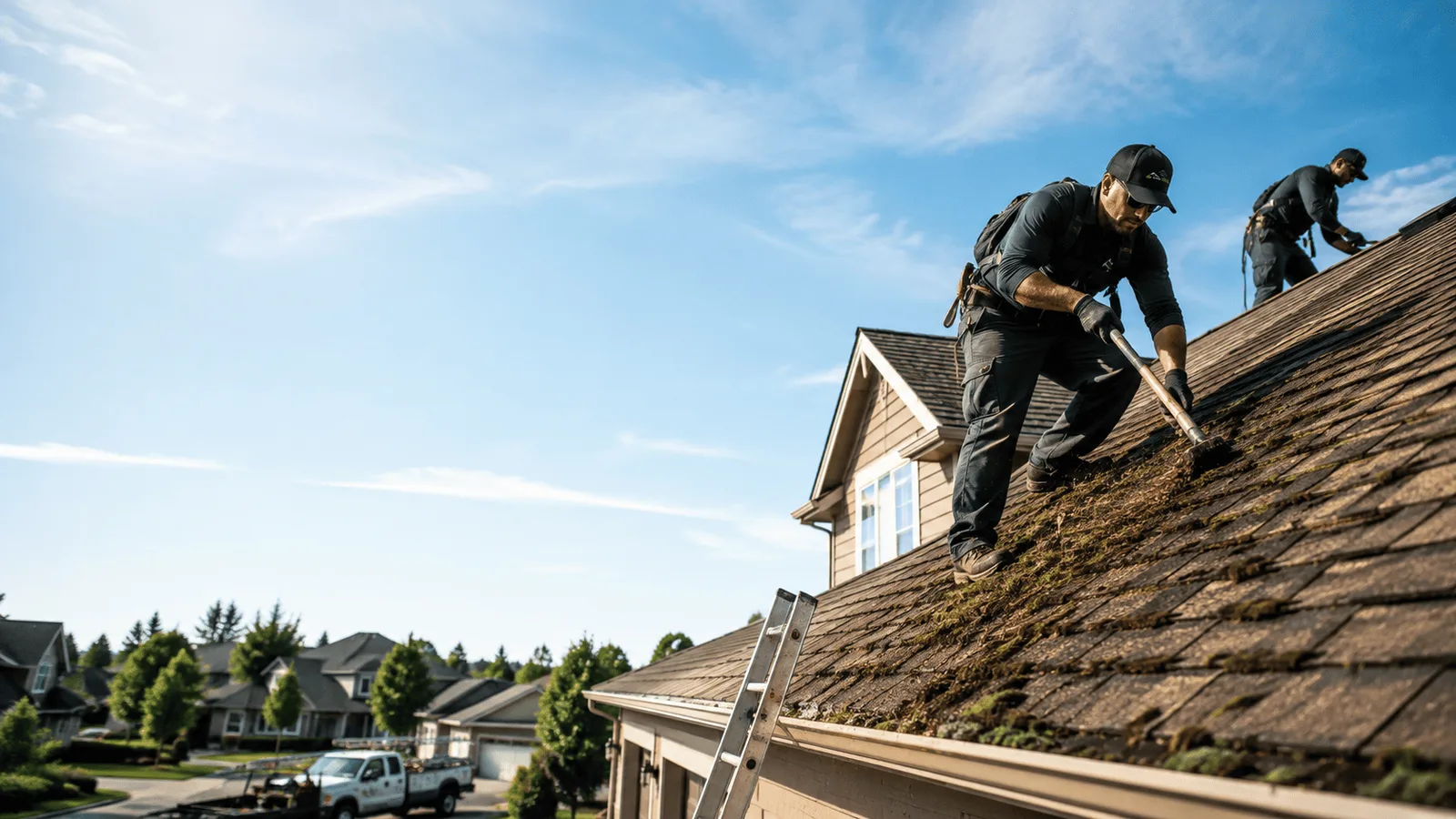 Roof Moss Removal in Bradley, CA near me